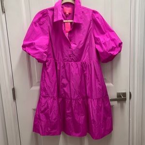 NWT lilly pulitzer Crissa dress size large in elderberry
